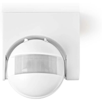 Nedis Bevegelsessensor - PIR Sensor - Innendørs/Utvendørs - 180° - Hvit - 300W Nedis Bevegelsessensor - PIR Sensor - Innendørs/Utvendørs - 180° - Hvit - 300W