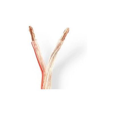 Nedis Modello CAGW6000TR1000 Cavo audio trasparente 100 m Nedis Modello CAGW6000TR1000 Cavo audio trasparente 100 m