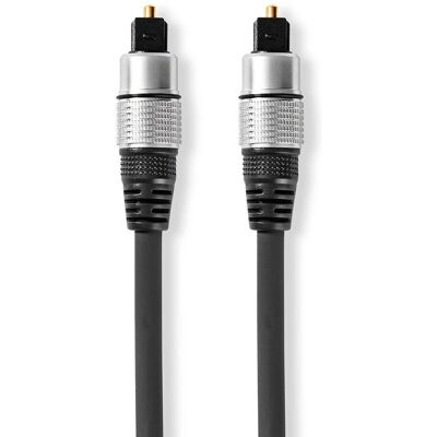 Nedis Audio Kabel - 10 m TOSLINK Antraciet - Audio Kabel Nedis Audio Kabel - 10 m TOSLINK Antraciet - Audio Kabel