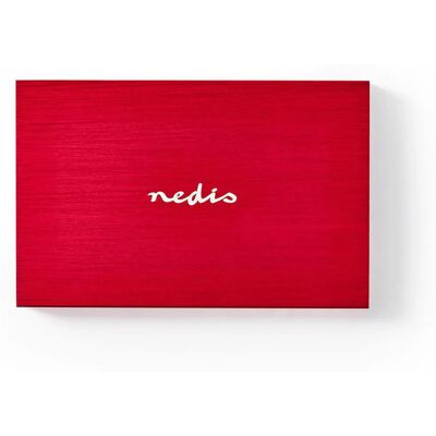 Nedis Modèle HDDE25310RD - Boîtier disque dur SATA USB 3.1 Rouge - Publicité Nedis Modèle HDDE25310RD - Boîtier disque dur SATA USB 3.1 Rouge - Publicité