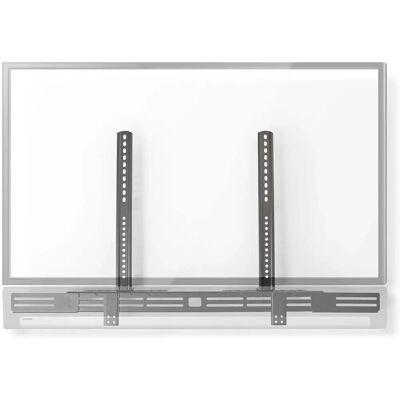 Support de barre de son Nedis - Universel, Acier, Noir, Profondeur réglable - Publicité Support de barre de son Nedis - Universel, Acier, Noir, Profondeur réglable - Publicité