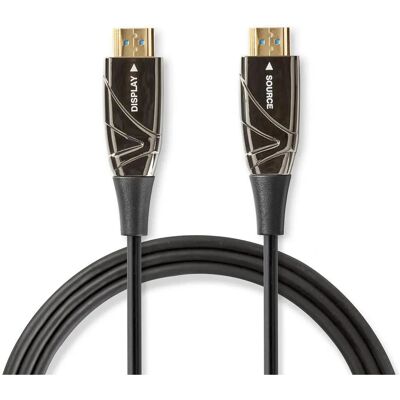 Nedis HDMI-kabel - 100m - Svart - Stöder 4K@60Hz - HögHastighets Ethernet Nedis HDMI-kabel - 100m - Svart - Stöder 4K@60Hz - HögHastighets Ethernet