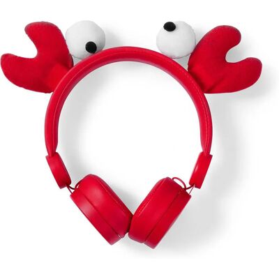 Auriculares con cable Nedis HPWD4000RD - Diadema, Rojo, Micrófono Auriculares con cable Nedis HPWD4000RD - Diadema, Rojo, Micrófono