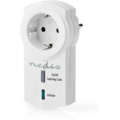 Nedis RF Stecker 3680 W Weiß - Smarter Stecker Nedis RF Stecker 3680 W Weiß - Smarter Stecker