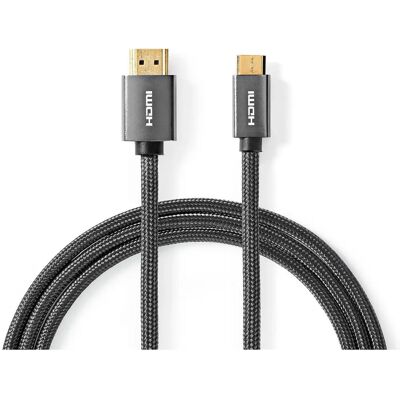Nedis HDMI-kabel 2m Hög Hastighet Ethernet 4K Nedis HDMI-kabel 2m Hög Hastighet Ethernet 4K