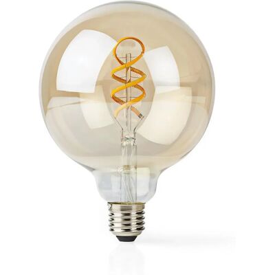 Nedis Goud Wi-Fi Slimme Lamp - 1800-6500K, 350 lm, E27, Dimbaar - Slimme Verlichting Nedis Goud Wi-Fi Slimme Lamp - 1800-6500K, 350 lm, E27, Dimbaar - Slimme Verlichting