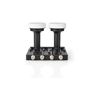 Nedis Modello Nedis SLNBQDM60BK - Convertitore di basso rumore (LNB) - Nero Nedis Modello Nedis SLNBQDM60BK - Convertitore di basso rumore (LNB) - Nero