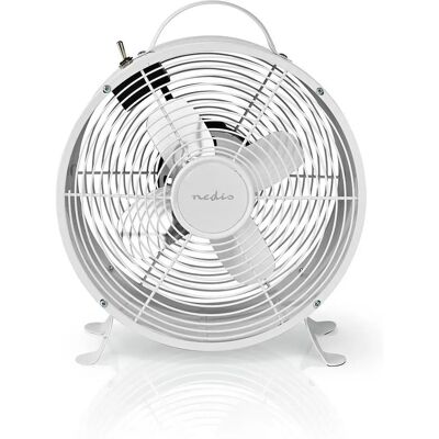 Nedis FNCL10WT20 - Blanc - Ventilateur domestique - Publicité Nedis FNCL10WT20 - Blanc - Ventilateur domestique - Publicité