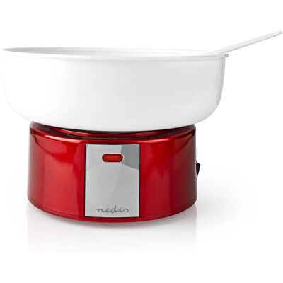 Nedis Macchina per zucchero filato - Rosso e Bianco - 500W Nedis Macchina per zucchero filato - Rosso e Bianco - 500W