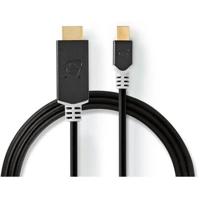 Nedis MacBook Mini DisplayPort till HDMI-Adapter - Videokabel Nedis MacBook Mini DisplayPort till HDMI-Adapter - Videokabel