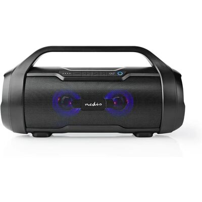 Nedis Hordozható Bluetooth Party Hangszóró - Fekete - 120 W - 6h Nedis Hordozható Bluetooth Party Hangszóró - Fekete - 120 W - 6h