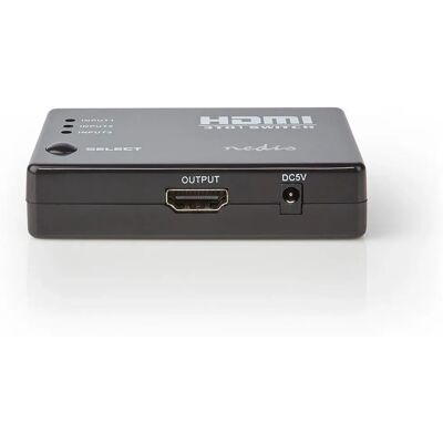 Interrupteur HDMI Nedis 3 Ports - 1080p, 3 Entrées HDMI, 1 Sortie - Publicité Interrupteur HDMI Nedis 3 Ports - 1080p, 3 Entrées HDMI, 1 Sortie - Publicité
