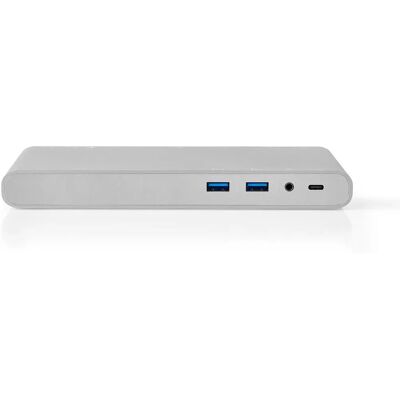 Nedis Valkoinen USB-C Telakointiasema - USB 3.2 Gen 1 - Video ja Ethernet Nedis Valkoinen USB-C Telakointiasema - USB 3.2 Gen 1 - Video ja Ethernet