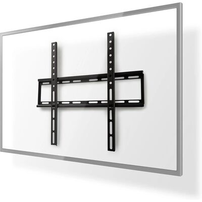 Support mural TV Nedis - 23-55" Acier Noir - Publicité Support mural TV Nedis - 23-55" Acier Noir - Publicité