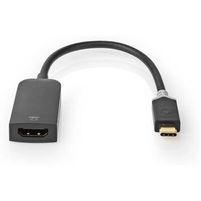 Nedis CCBW64652AT02 USB-C HDMI Sovitin - 0,2 m Nedis CCBW64652AT02 USB-C HDMI Sovitin - 0,2 m
