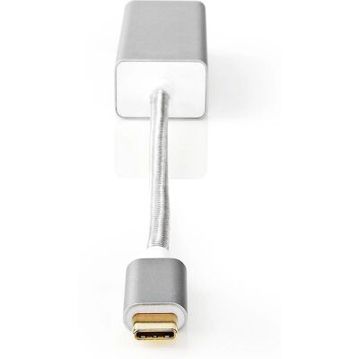 Adattatore di Rete Ethernet Nedis - USB-C a RJ45 - 1 Gbps Adattatore di Rete Ethernet Nedis - USB-C a RJ45 - 1 Gbps