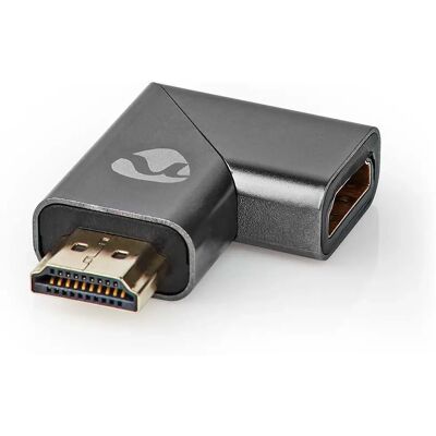 Nedis Malli CVTB34904GY HDMI-sovitin - Oikealle kääntynyt, Kultapäällystetty, Alumiini Nedis Malli CVTB34904GY HDMI-sovitin - Oikealle kääntynyt, Kultapäällystetty, Alumiini