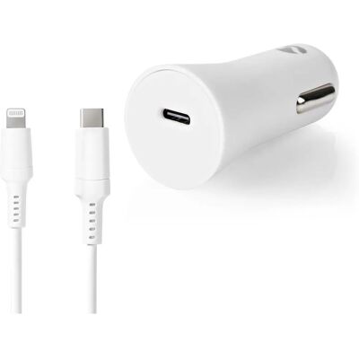 Nedis USB-C Auto-Ladegerät - Schnelles 20W - iPhone Kompatibel Nedis USB-C Auto-Ladegerät - Schnelles 20W - iPhone Kompatibel