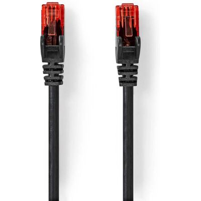 Nedis Modell CCGB85900BK200 Utomhus U/UTP Cat6 Nätverkskabel - 20m Nedis Modell CCGB85900BK200 Utomhus U/UTP Cat6 Nätverkskabel - 20m