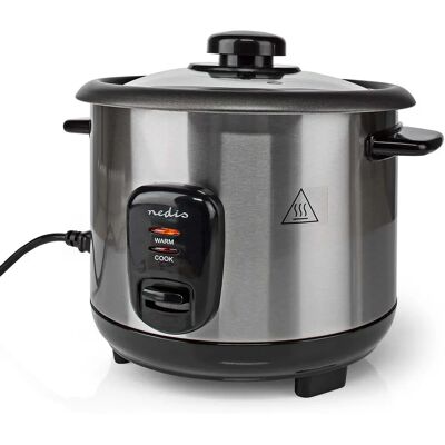 Nedis KARC110AL - Black, Silver - Rice cooker Nedis KARC110AL - Black, Silver - Rice cooker