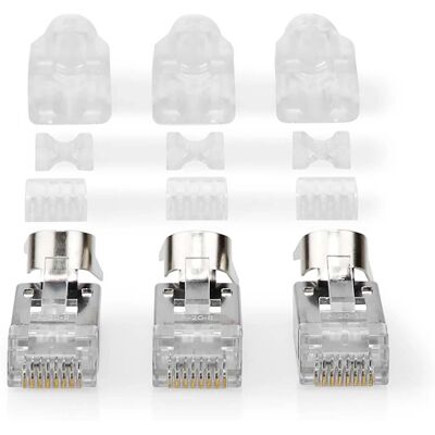 Nedis Modell CCBW89390GY Grå RJ45 Nätverkskontakt Nedis Modell CCBW89390GY Grå RJ45 Nätverkskontakt