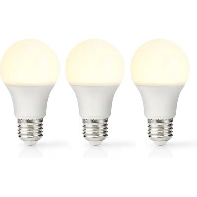 Nedis Bombilla LED de Ahorro de Energía - Blanco Cálido - A60 - 1055 lm - 11W - E27 Nedis Bombilla LED de Ahorro de Energía - Blanco Cálido - A60 - 1055 lm - 11W - E27