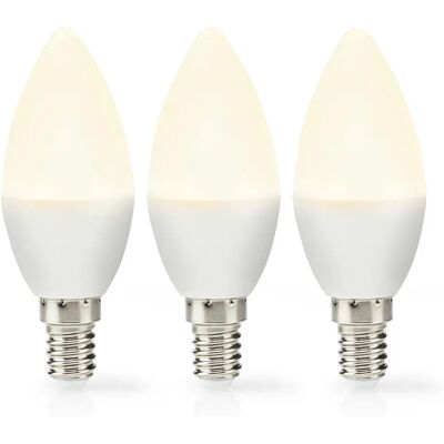 Nedis E14 LED Candle Lamp - Energy-saving 2700K - 250lm Nedis E14 LED Candle Lamp - Energy-saving 2700K - 250lm