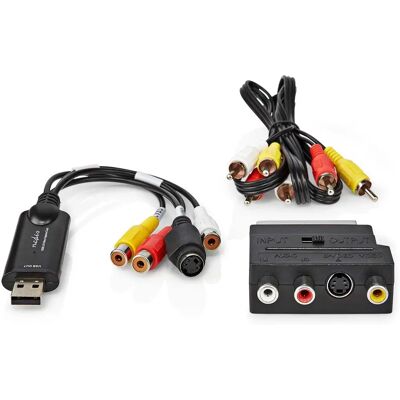 Nedis Video Capture Gerät - USB 2.0 - 480p - Video Converter Nedis Video Capture Gerät - USB 2.0 - 480p - Video Converter