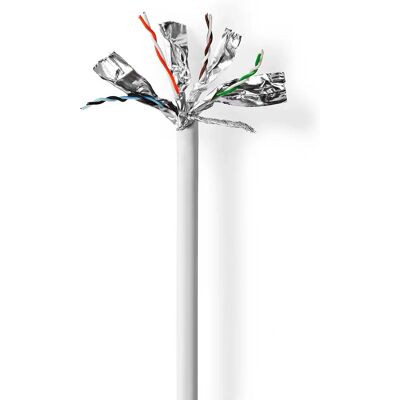 Nedis Modell CCBG8548GY50S Skärmad Cat7 Nätverkskabel 50m Nedis Modell CCBG8548GY50S Skärmad Cat7 Nätverkskabel 50m