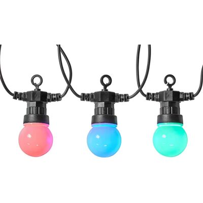 Stringa luminosa decorativa RGB Wi-Fi Nedis SmartLife - 9m, 10 LED Stringa luminosa decorativa RGB Wi-Fi Nedis SmartLife - 9m, 10 LED