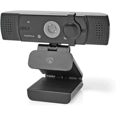 Webcam inalámbrica Nedis - 4K Ultra HD Autofocus - Negro Webcam inalámbrica Nedis - 4K Ultra HD Autofocus - Negro