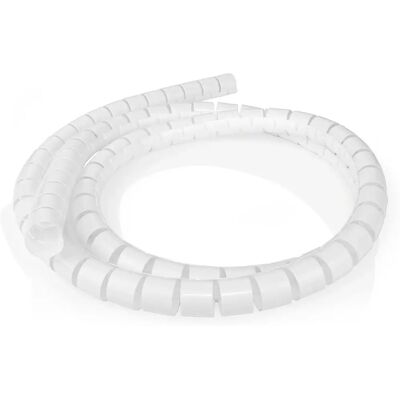 Nedis Gestion de câbles Manchon spiral - Organisateur de câbles - 2m - Blanc - Publicité Nedis Gestion de câbles Manchon spiral - Organisateur de câbles - 2m - Blanc - Publicité