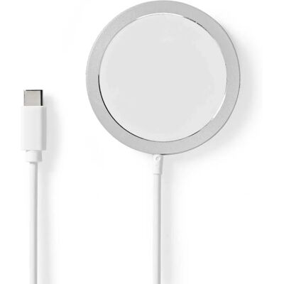 Nedis Trådlös Smartphone Aluminium USB-laddare - 15W Nedis Trådlös Smartphone Aluminium USB-laddare - 15W