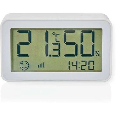 Nedis Weiße Zigbee Wetterstation - Klimasensor Nedis Weiße Zigbee Wetterstation - Klimasensor