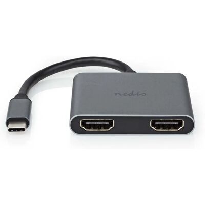 Nedis Adaptateur Multi-Port USB - 4K HDMI, Noir - Publicité Nedis Adaptateur Multi-Port USB - 4K HDMI, Noir - Publicité
