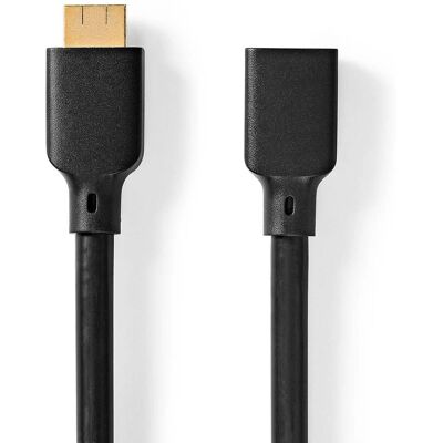 Nedis HDMI-kaapeli - 2m Ultra High Speed - Musta Nedis HDMI-kaapeli - 2m Ultra High Speed - Musta