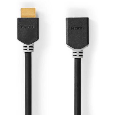 Nedis HDMI-kabel - 3m Hög Hastighet med Ethernet - Antracit - HDMI Typ A Nedis HDMI-kabel - 3m Hög Hastighet med Ethernet - Antracit - HDMI Typ A