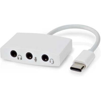 Nedis Modell CCGB65900WT01 Schnittstellen-Hub - USB 2.0 Type-C Weiß Nedis Modell CCGB65900WT01 Schnittstellen-Hub - USB 2.0 Type-C Weiß