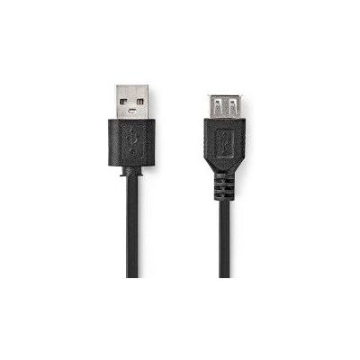 Nedis USB-kaapeli - 1m - Musta - USB 2.0 - USB-A Nedis USB-kaapeli - 1m - Musta - USB 2.0 - USB-A