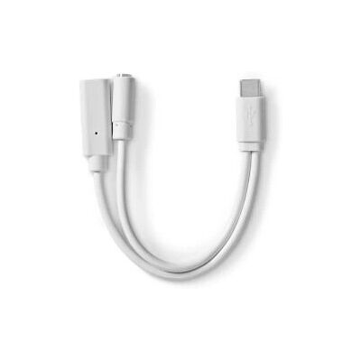 Nedis USB-C Adapter - USB 2.0 - 0,10 m - Vit - USB-kabel och adapter Nedis USB-C Adapter - USB 2.0 - 0,10 m - Vit - USB-kabel och adapter
