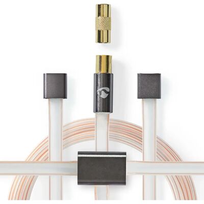 Nedis Modelo ANFMBW105AT20 - Cable coaxial 2m Antracita Nedis Modelo ANFMBW105AT20 - Cable coaxial 2m Antracita