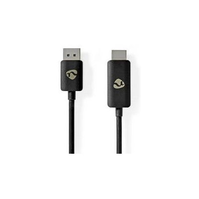 Nedis Videokaapeliadapteri - 1,8 m DisplayPortista HDMI - Musta Nedis Videokaapeliadapteri - 1,8 m DisplayPortista HDMI - Musta