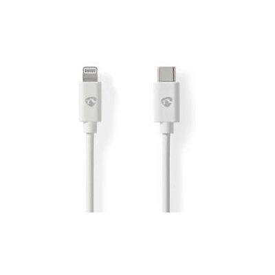Nedis Lightning-kabel 2m Vit - Lightning-kabel Nedis Lightning-kabel 2m Vit - Lightning-kabel