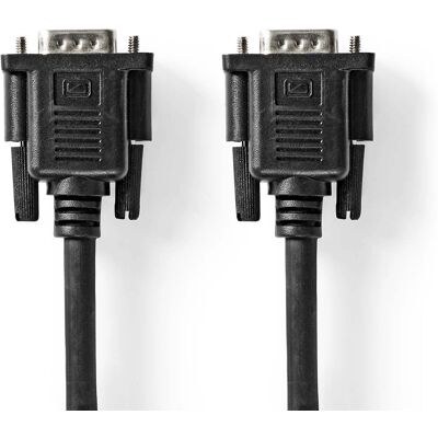 Nedis VGA-kaapeli - 2m - Musta Nedis VGA-kaapeli - 2m - Musta