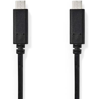 Nedis USB-kabel - 3m Vit - USB 3.2 Gen 1, USB-C Nedis USB-kabel - 3m Vit - USB 3.2 Gen 1, USB-C