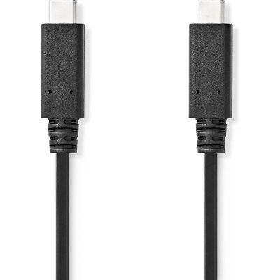 Nedis USB Kabel - 8K@30Hz - 20 Gbps - 1m - Schwarz Nedis USB Kabel - 8K@30Hz - 20 Gbps - 1m - Schwarz