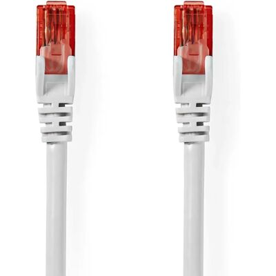 Nedis CCGL85200WT10 - Valkoinen 1 m Cat6 UTP verkkokaapeli Nedis CCGL85200WT10 - Valkoinen 1 m Cat6 UTP verkkokaapeli