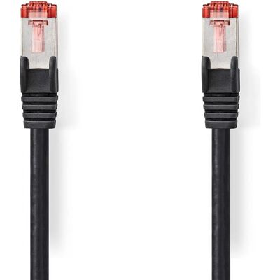 Nedis CCGL85221BK100 Svart 10 m Cat6 nätverkskabel Nedis CCGL85221BK100 Svart 10 m Cat6 nätverkskabel