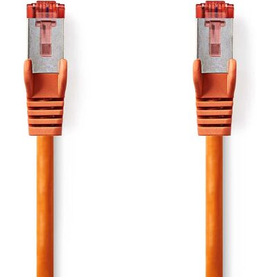 Nedis CCGL85221OG10 Cable de red naranja 1m Cat6 S/FTP Nedis CCGL85221OG10 Cable de red naranja 1m Cat6 S/FTP