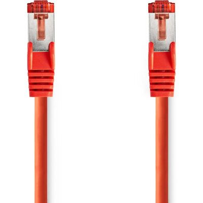 Nedis CCGL85221RD50 5m Cat6 S/FTP Verkkokaapeli - Punainen Nedis CCGL85221RD50 5m Cat6 S/FTP Verkkokaapeli - Punainen